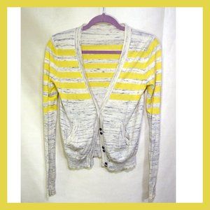 Madewell Wallace Striped Cardigan